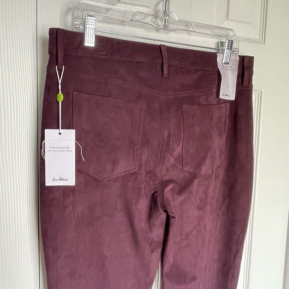 NEW SAM EDELMAN THE STILETTO HIGH RISE SKINNY ANKLE PANTS SIZE 12/31 - Picture 3 of 16